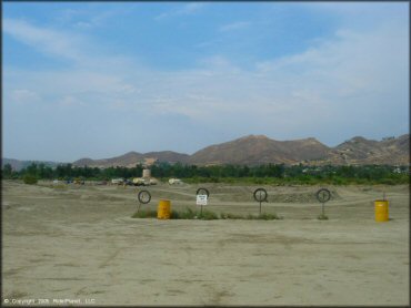 Some terrain at Lake Elsinore Motocross Park Track