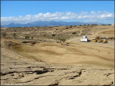 Example of terrain at Competitive Edge MX Park Track