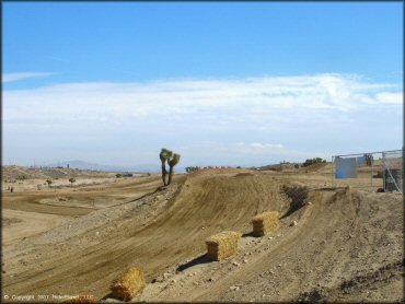 Example of terrain at Competitive Edge MX Park Track