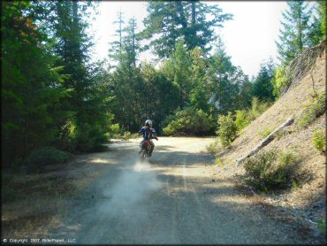 Honda CRF Dirt Bike at Lubbs Trail