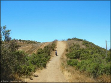 Honda CRF Motorcycle at Santa Clara County Motorcycle Park OHV Area