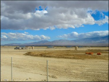 Scenic view at Lucerne Valley Raceway Track