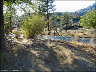 A trail at Lake Arrowhead Trail