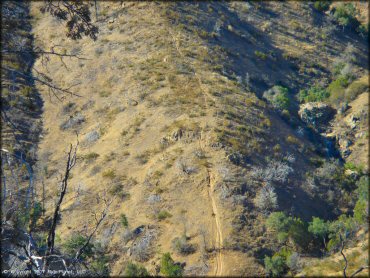 Terrain example at Frank Raines OHV Park Trail