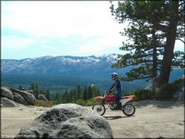 Honda CRF Dirt Bike at Twin Peaks And Sand Pit Trail