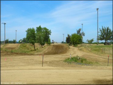 Some terrain at Riverfront MX Park Track