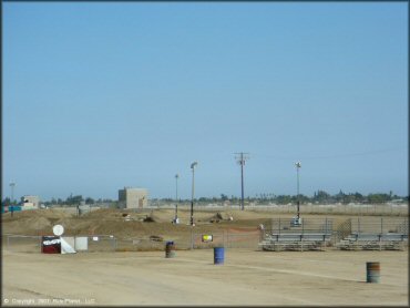 RV Trailer Staging Area and Camping at DT1 MX Park Track