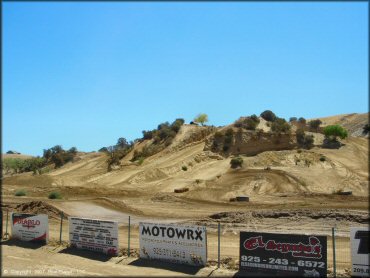 A trail at Diablo MX Ranch Track