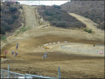 Dirtbike at Glen Helen OHV Area