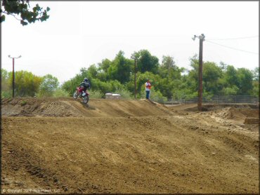 Honda CRF Dirt Bike at Milestone Ranch MX Park Track