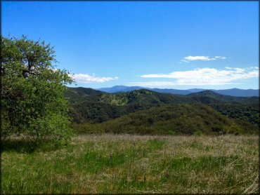 Scenic view at Rock Front OHV Area Trail