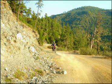 Honda CRF Dirt Bike at Lubbs Trail