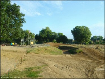 Some terrain at E-Street MX Track