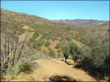 Scenic view of Frank Raines OHV Park Trail