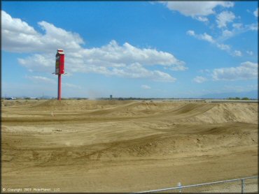 A trail at AV Motoplex Track