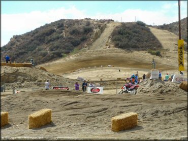 Honda CRF Dirtbike at Glen Helen OHV Area