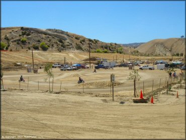 Motorbike at Diablo MX Ranch Track