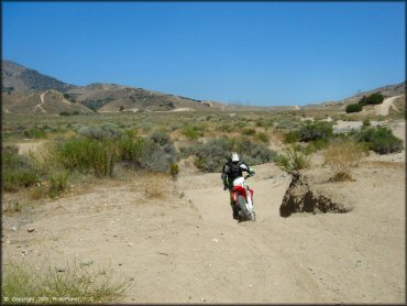 Honda CRF Off-Road Bike at Hungry Valley SVRA OHV Area