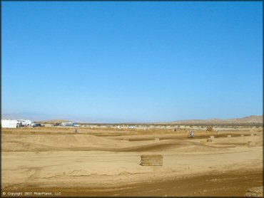 Off-Road Bike at Cal City MX Park OHV Area