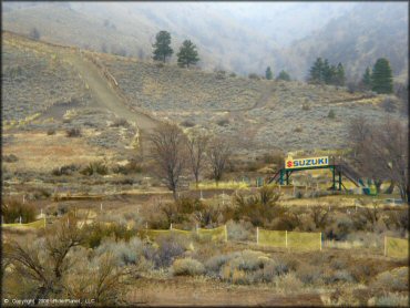 Terrain example at Honey Lake Motocross Park Track