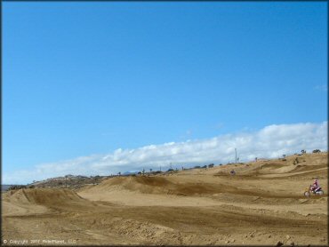 Dirt Bike at Competitive Edge MX Park Track