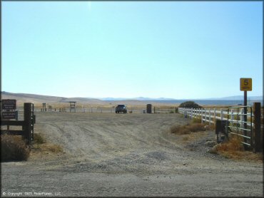 RV Trailer Staging Area and Camping at Jasper Sears OHV Area Trail