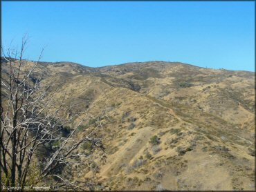 Scenic view of Frank Raines OHV Park Trail