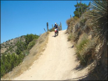 Honda CRF Off-Road Bike at Hungry Valley SVRA OHV Area