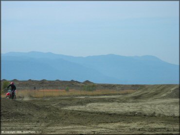 Honda CRF Trail Bike at Lake Elsinore Motocross Park Track