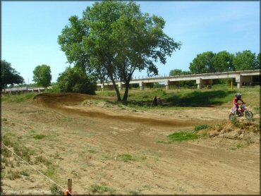 Honda CRF Motorcycle at E-Street MX Track