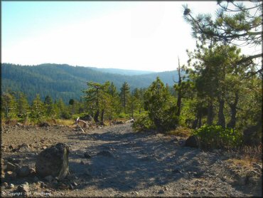 A trail at Black Springs OHV Network Trail