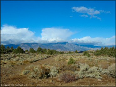 Scenic view at Leviathan Recreation Area Trail