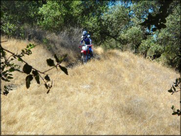 Honda CRF Motorcycle at Santa Clara County Motorcycle Park OHV Area