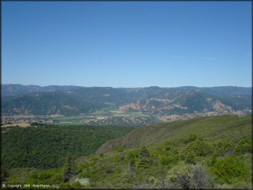 Scenery at South Cow Mountain Trail