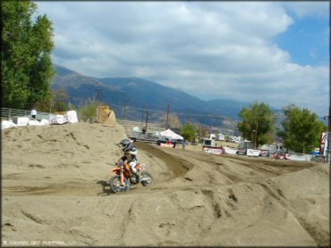 KTM Dirtbike at Glen Helen OHV Area