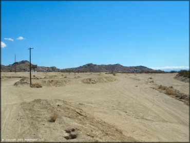 Example of terrain at Adrenaline Motocross Park Track