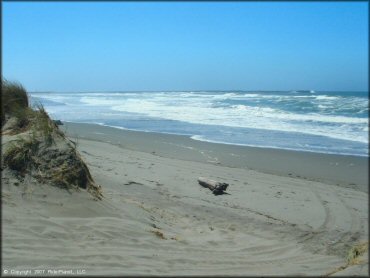 Scenic view at Samoa Sand Dunes OHV Area