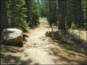 Example of terrain at Twin Peaks And Sand Pit Trail