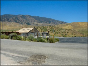 RV Trailer Staging Area and Camping at Hungry Valley SVRA OHV Area