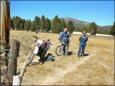 Honda CRF Motorcycle at Kennedy Meadows Trail