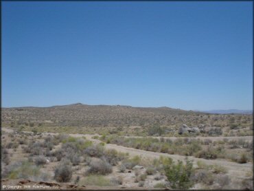 OHV at Spangler Hills OHV Area Trail