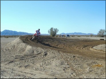 Honda CRF Motorbike at River MX Track