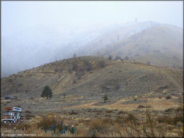 Terrain example at Honey Lake Motocross Park Track