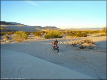 Honda CRF Off-Road Bike at Rasor OHV Area