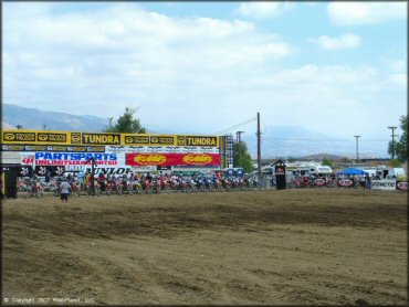 Dirt Bike at Glen Helen OHV Area