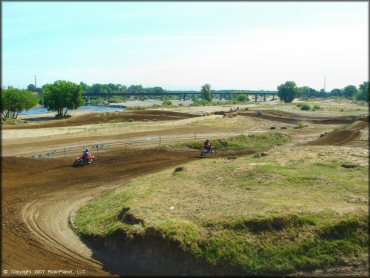 Honda CRF Dirt Bike at E-Street MX Track