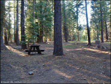 RV Trailer Staging Area and Camping at Black Springs OHV Network Trail