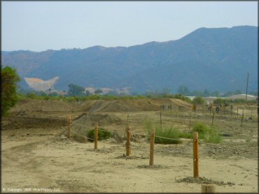 Some terrain at Lake Elsinore Motocross Park Track