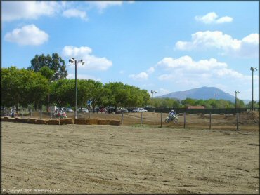 Off-Road Bike at Milestone Ranch MX Park Track