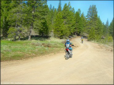 Honda CRF Dirt Bike at Boca Reservoir Trail